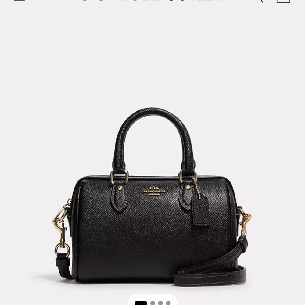 Coach mini Rowan black